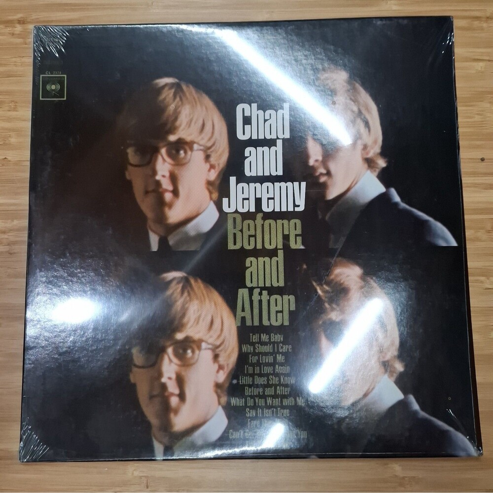 Chad and Jeremy - Before And After Vinyl LP Record SEALED 1965 Columbia CS 9174